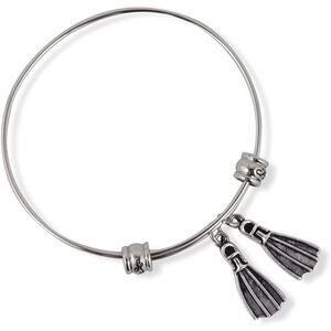 Diver Diving Flippers Diver Gear Bangle Bracelet Jewelry